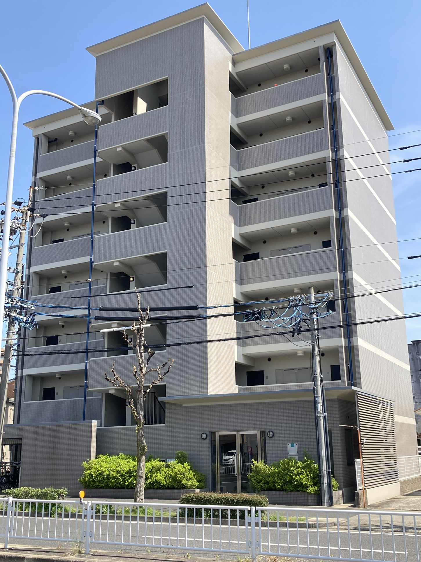 覚王山ヴィレッジ 通路側（北側）