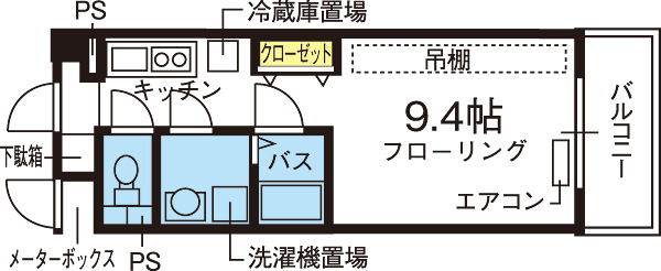 シャン・デ・パステーク 間取り図