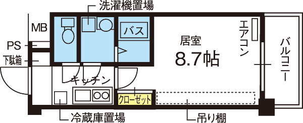 サンヒルズ 間取り図