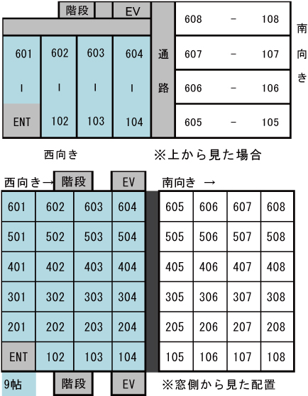 サンヒルズ 配置図