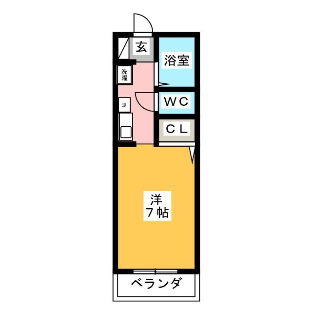 アルカディア谷口 間取り