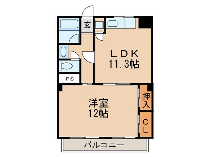 コンセール東山 間取り