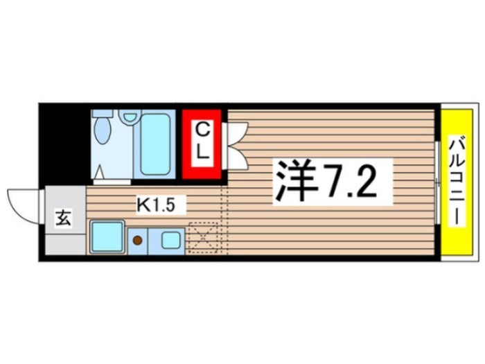 サンハイツ御幸 間取り
