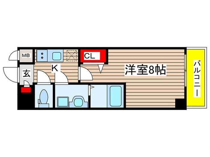 エスリード上前津エアスタ(307) 間取り