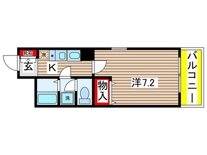 フォンタ－ナ千代田 間取り