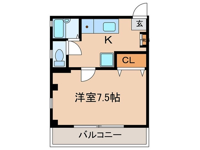 ベルメゾンヨネヅ 間取り