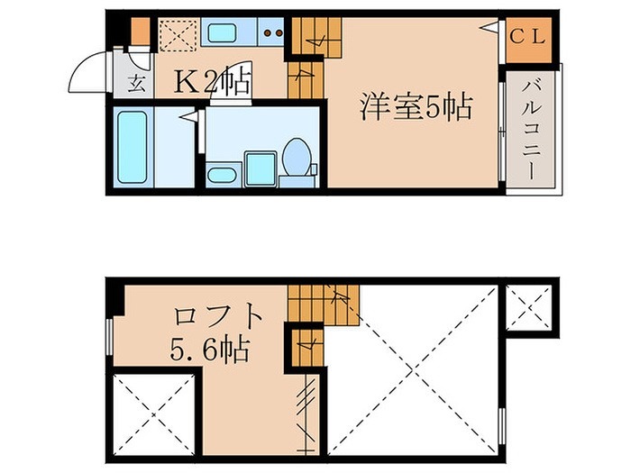 Ｃａｓａ　ｃｌａｖｅｌｉｎａ 間取り