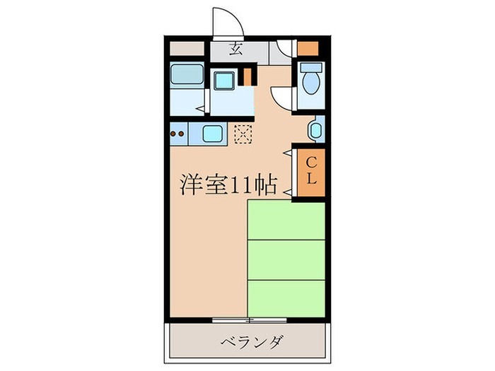 ツカタハイツ 間取り