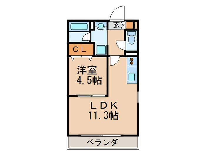 エクスベリ－コ－ト穂波 間取り