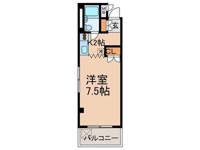 ベルナ高見 間取り