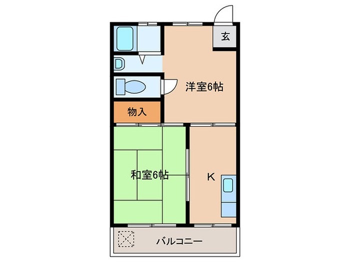 菫コーポラス 間取り