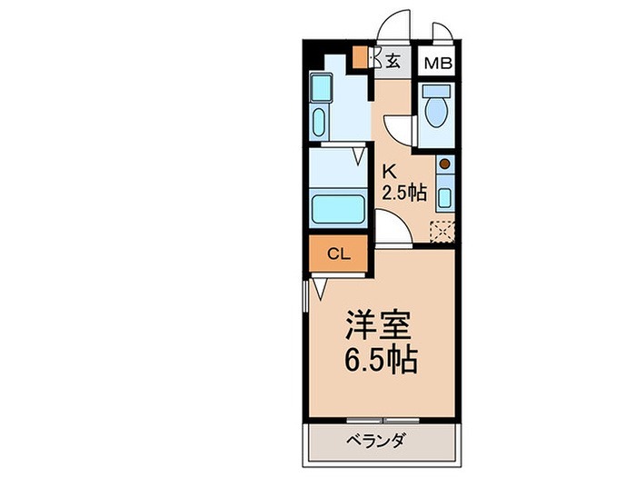 ヴィラ・フロイデ 間取り