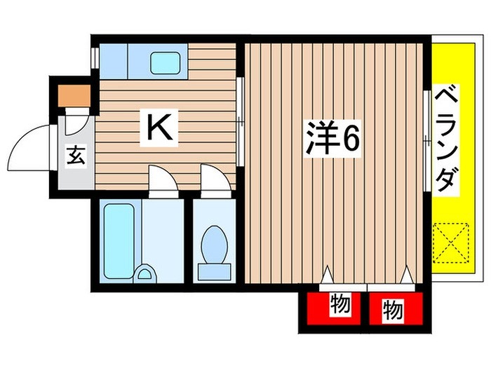 サンハイツ伊藤 間取り