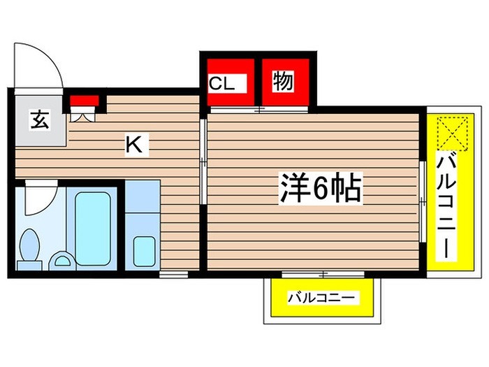 サンハイツ伊藤 間取り