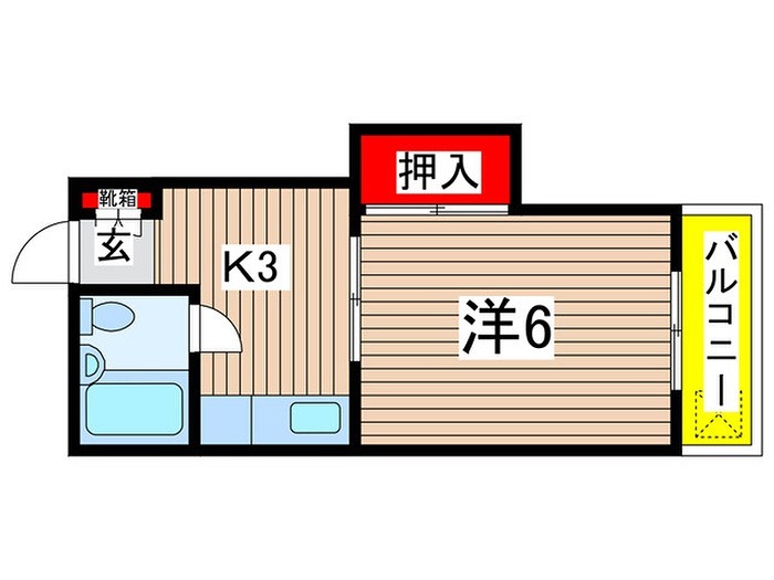サンハイツ伊藤 間取り