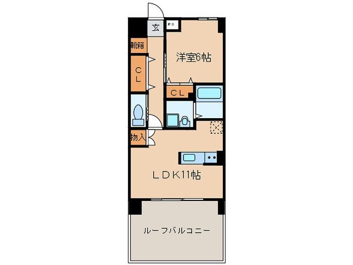 PLAN DOOL尼ケ坂 間取り