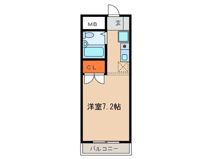 サンハイツ御幸 間取り
