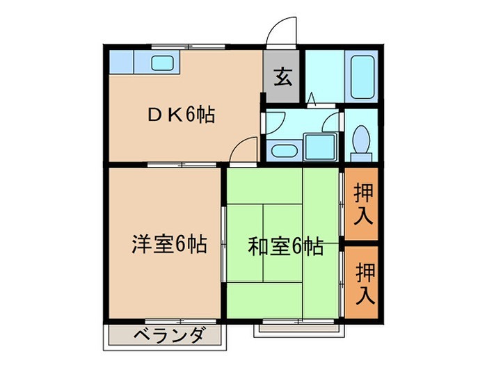 サンハウス第３ 間取り