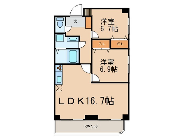 エムズ八剣 間取り