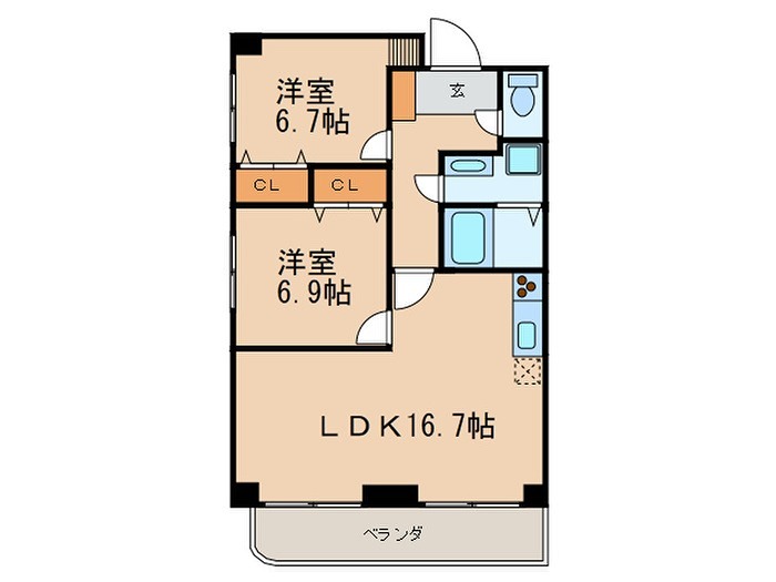 エムズ八剣 間取り