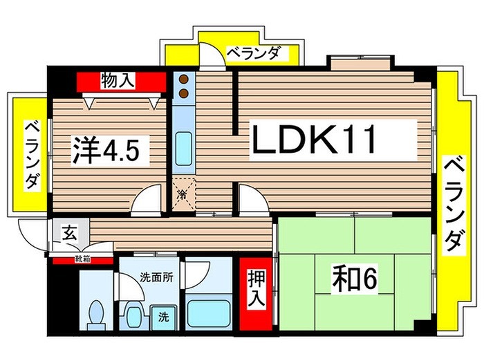 ゴキソＴＨＫ 間取り