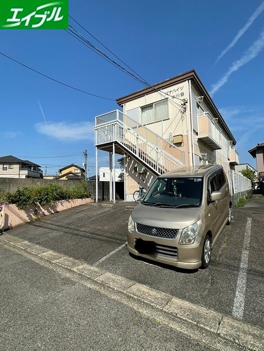 パナハイツ中川Ｂ棟 駐車場