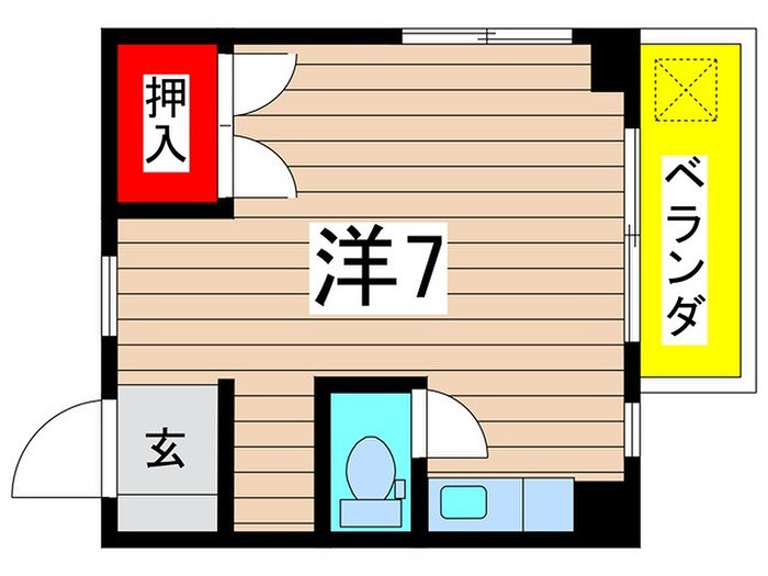 石川橋江本ビル 間取り
