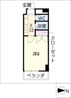 パラダイスヒルズ千種 間取り