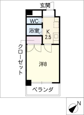 パラダイスヒルズ千種 間取り
