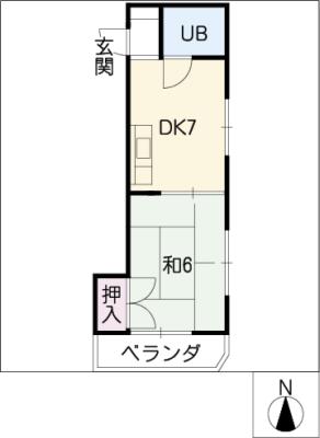 花見ハイツ 間取り