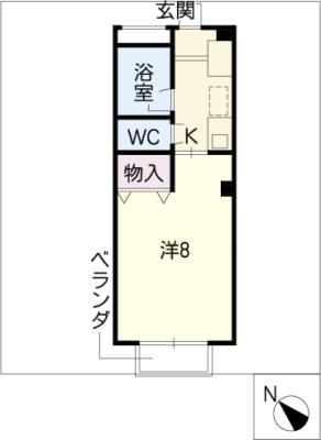 ルンビニ西畑 間取り
