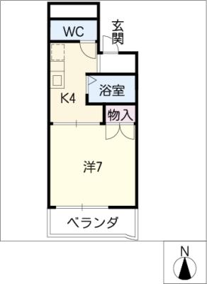 アビタシオン山手 間取り