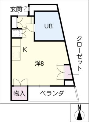 ドエル杁中 間取り