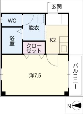 ハイツ美照 間取り