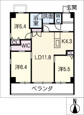 アーバン・フォレット 間取り