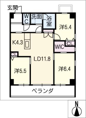 アーバン・フォレット 間取り
