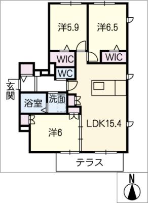 ディアゴナル 間取り
