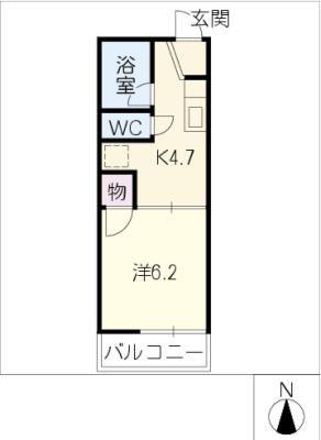 ハイツ弥生ケ岡 間取り
