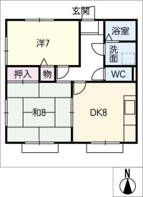 グリーンヒル前山 間取り