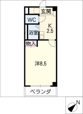 フォーブル川名 間取り