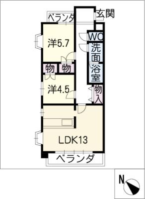 ベルハイム前山 間取り