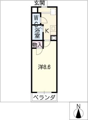 クリスタルコート川名 間取り