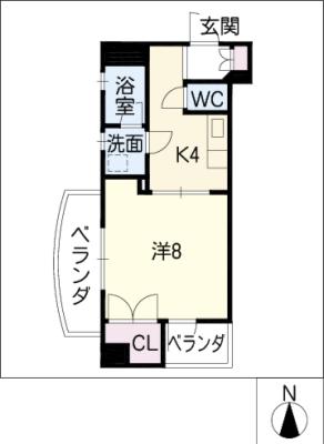 クレストＭＫ荒畑 間取り