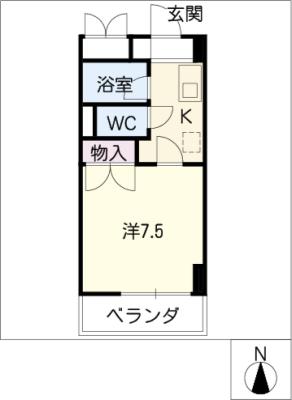 キャッスル桜山 間取り