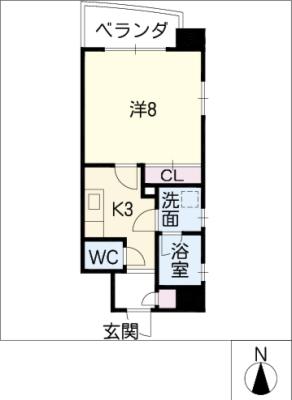 クレストＭＫ荒畑 間取り