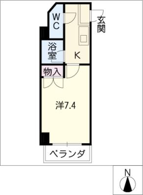 キャッスル桜山 間取り