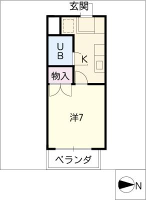 キャッスル御器所 間取り