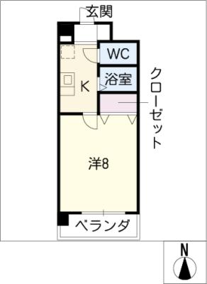 ｅＮａ　ＦＵＫＩＡＧＥ 間取り