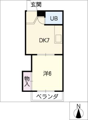見附もみじ苑Ｂ棟 間取り