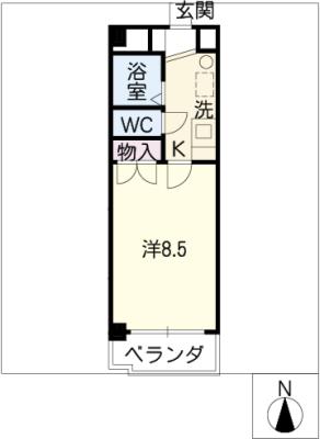 Ｌｉｆｅ　Ｓｔａｇｅ　四谷 間取り